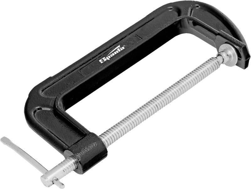 Sparta G-Shaped Clamp 150mm – Durable Metal Clamping Tool for Home Improvement, Carpentry & Workshop Use - Image 1