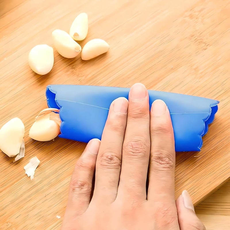 Upkaranwale Garlic Peeler Easy and Quick to Peel Garlic Garlic Crusher Garlic Peeler Garlic Chopper Ginger Garlic Crusher Garlic Press Multicolor - Image 1