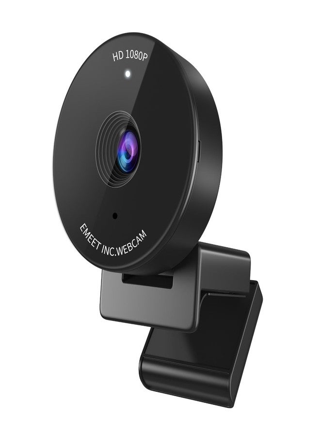 EMEET 1080P Webcam - USB Webcam with Microphone & Physical Privacy Cover, Noise-Canceling Mic, Auto Light Correction, C950 Ultra Compact FHD Web Cam w/ 70°View for Meeting/Online Classes/Zoom/YouTube - Image 1