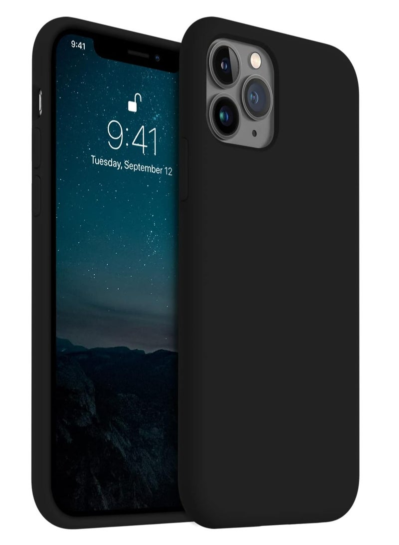 MIGOFAST Shockproof Designed for iPhone 11 Pro Case Soft Anti-Scratch Microfiber Lining with Liquid Silicone Phone Case Drop Protection 5.8 inch Slim Thin Cover - Image 1