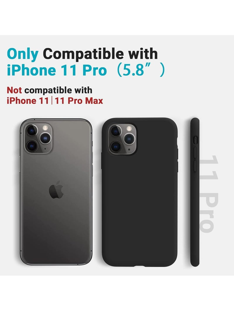 MIGOFAST Shockproof Designed for iPhone 11 Pro Case Soft Anti-Scratch Microfiber Lining with Liquid Silicone Phone Case Drop Protection 5.8 inch Slim Thin Cover - Image 4