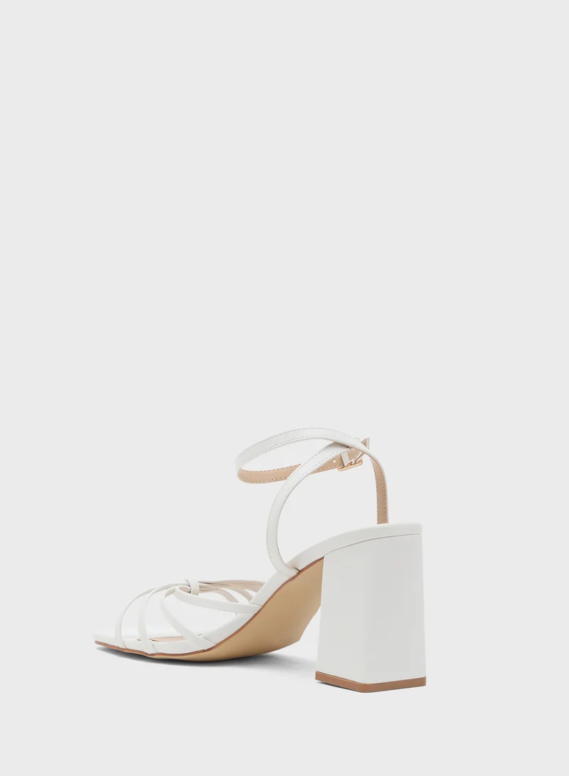 ايلا High Heel Sandal With Ankle Strap