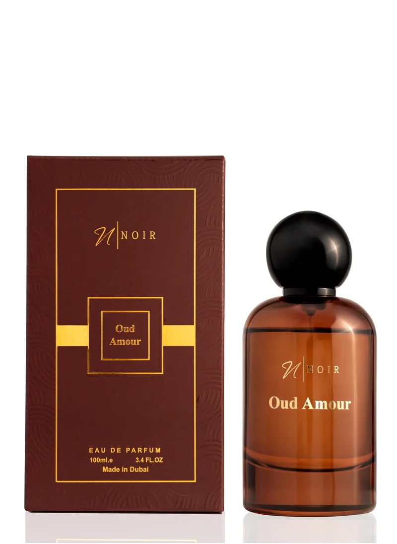 noir Oud Amour Eau de Parfum for Women – Luxurious Floral Oud with Jasmine, Rose & Sandalwood | Long Lasting - 100ml