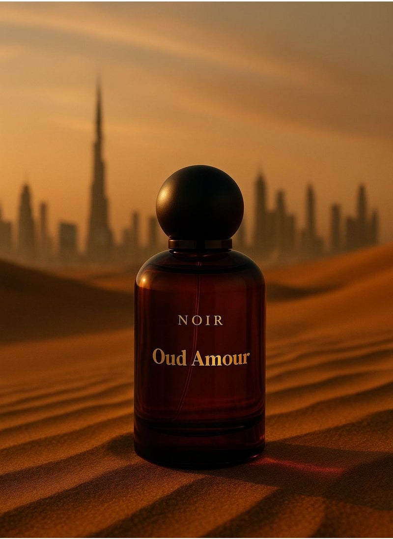 noir Oud Amour Eau de Parfum for Women – Luxurious Floral Oud with Jasmine, Rose & Sandalwood | Long Lasting - 100ml  - Image 4