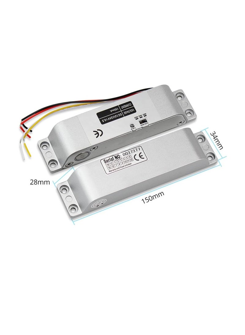 أغيمنكس - فشل صندوق dc12v الكهربائية قفل الترباس قفل الالكترونية تأخير الوقت قفل الترباس نظام مراقبة الدخول عادة مغلقة - Image 1