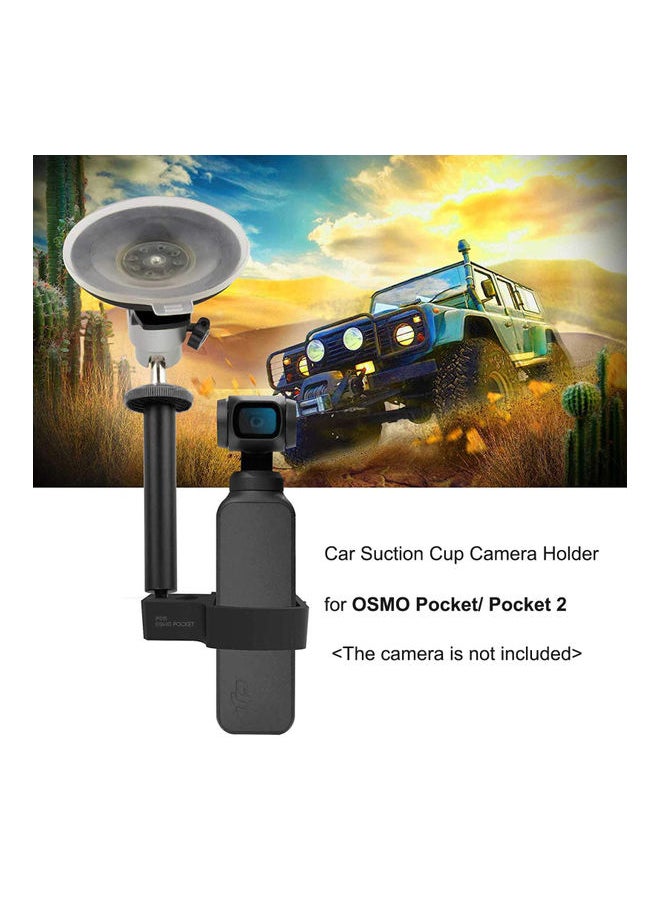 NIBEMINENT Camera Car Bracket For DJI Osmo Pocket/ Pocket 2 Black  - Image 5