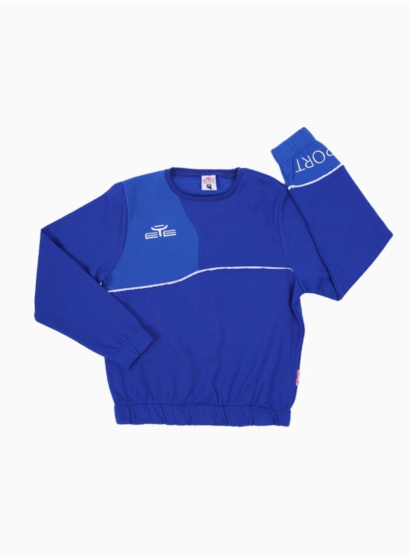 EYE Sport - Felpa Simply Sweatshirt (Blue) for Outdoor Comfort - Image 1