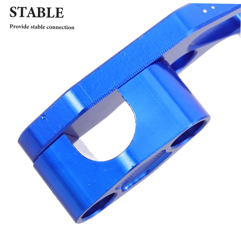 Motorcycle Brake Hose Clamp CNC Modified Design Single Hole Oil Tube Clip Easy Installation - Image 4