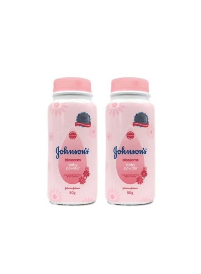 blossoms baby powder 2 Pcs 2*50 g