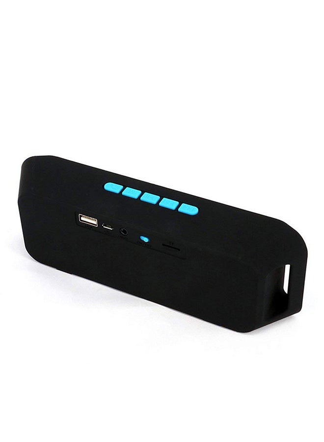 NIBEMINENT Super Bass Bluetooth Speaker Blue - Image 2