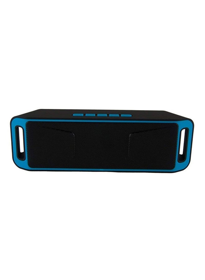 NIBEMINENT Super Bass Bluetooth Speaker Blue - Image 1
