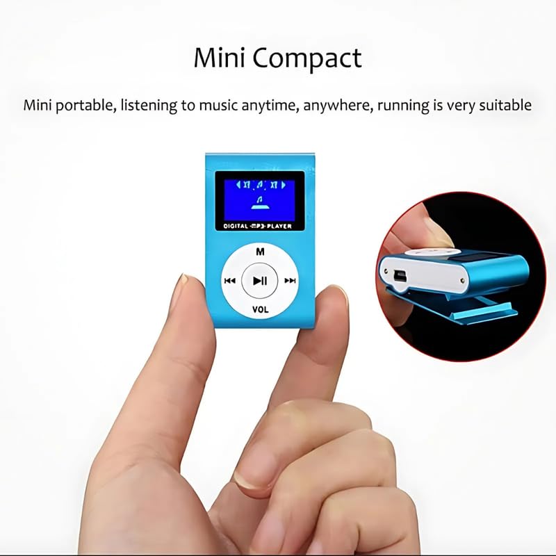 Drumstone 10 Year Warranty Music Lovers: Portable Digital MP3/MP4 Player with, E-Book Reader, TF Card Support, and Audio & Video Playback Memory Card not Included - Image 3