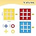 LovesTown 30PCS Tic Tac Toe Board Game Mini Strategic Board Game for Kids Family Classic Educational Toys Indoor Party Game for Goodie Bag Stuffers Party Favors Gifts - Image 4