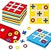 LovesTown 30PCS Tic Tac Toe Board Game Mini Strategic Board Game for Kids Family Classic Educational Toys Indoor Party Game for Goodie Bag Stuffers Party Favors Gifts - Image 2