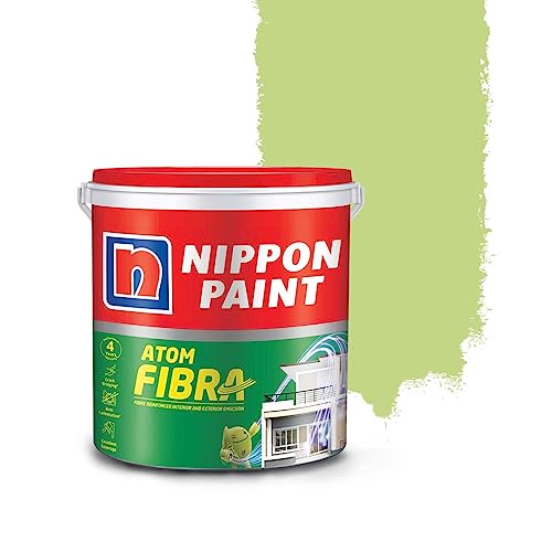 Nippon Paint Atom Fibra 2 In 1 Interior & Exterior Emulsion 4 L Greens (Stunning) - Image 1