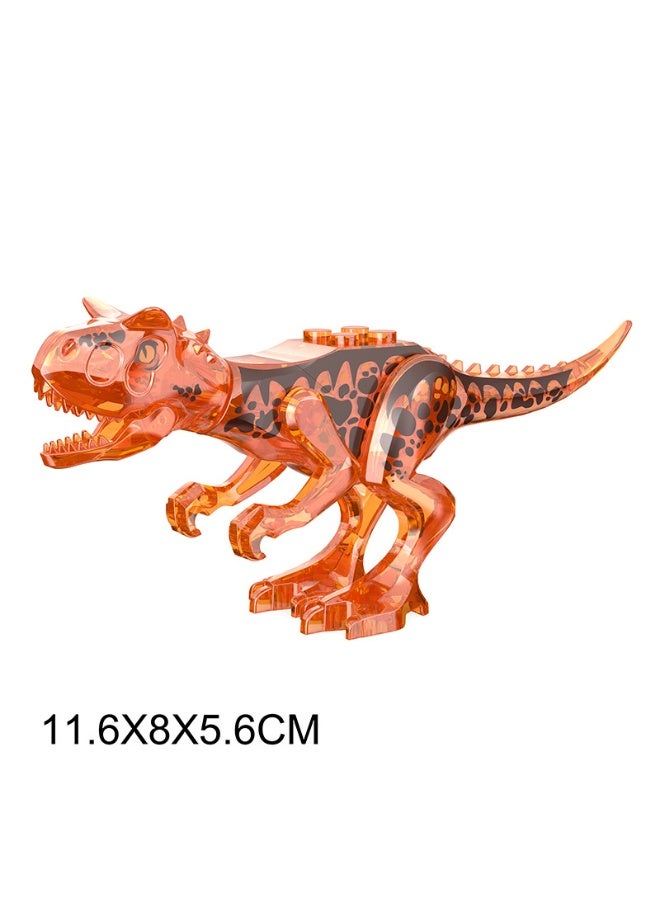 NIBEMINENT Small Jurassic Dinosaur 3D Crystal Building Blocks Toy