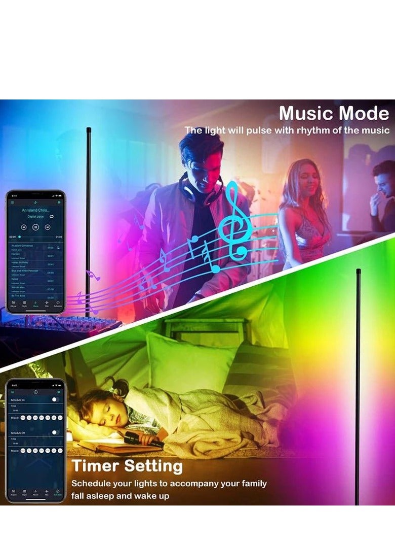 Loquat LED light pole with remote control, control the color of the light, mobile control Multicolor 10X10X4 cm - Image 4