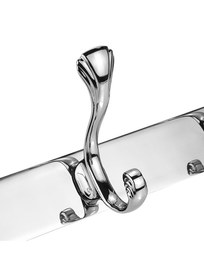Wall Mounted Towel Hooks Silver 630grams - Image 3