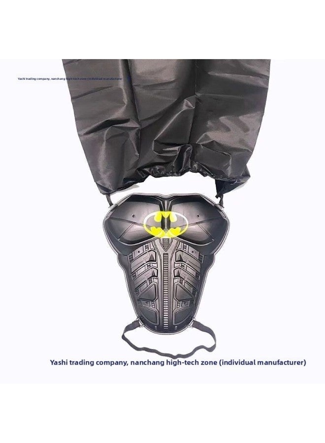 Kids Batman Cloak Mask Armor Toy Kids Batman Play Suit  Play-Color:Glowing Batman Mask + Cape - Image 3