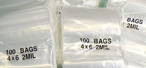 iMBAPrice 1000 - (4'' x 6'') Clear Reclosable Zipper Bags, Total 1000 Bags - Image 5