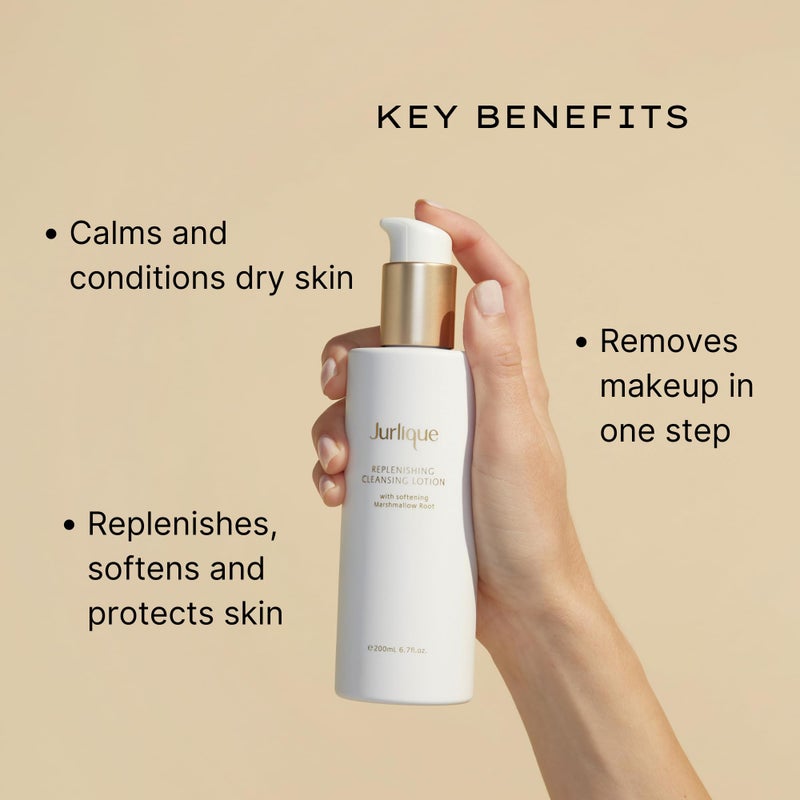 Jurlique Replenishing Face Cream Cleanser, 6.7 Fl Oz (Pack of 1) - Image 3