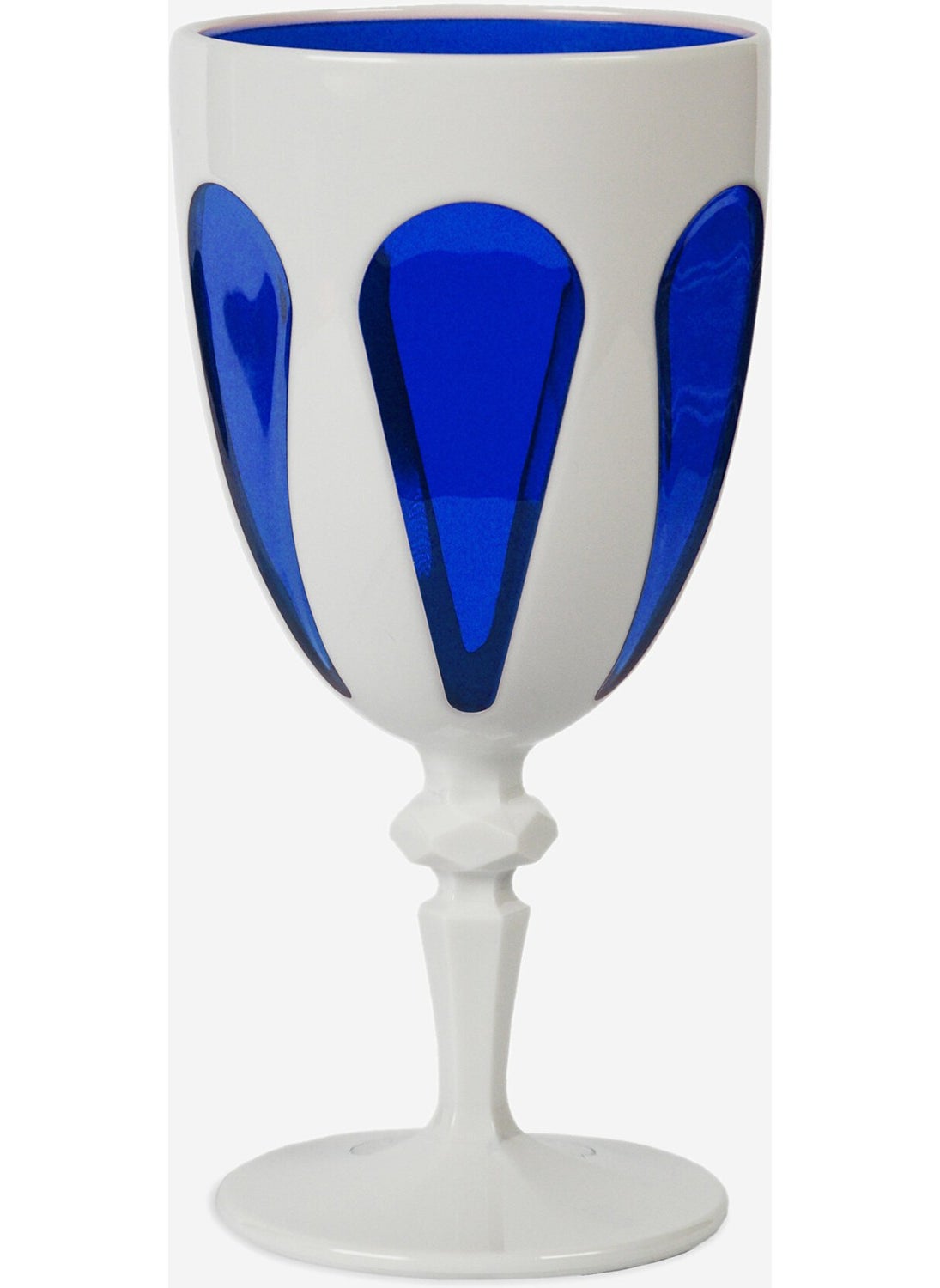 Baci milano - Blue Acrylic Goblet 17.8 cm - Image 1