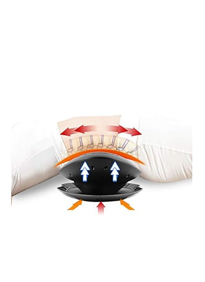 Generic Camilla Profesional para Aliviar el Dolor de Espalda Baja con Calefacción - 1 Unidad, Color Negro | Ideal para Masajes y Terapia  - Image 4