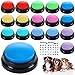 Jerify 16 Pcs Voice Recordable Dog Buttons for Communication Pet Cat Talking Buttons with Stickers 30 Seconds Interactive Speech Training Buzzers for Cat Pet DogClassic Colors - Image 3