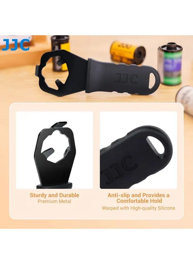 Black Heavy Duty Metal Film Opener For 35mm 120 135 Film Cassettes - Image 4