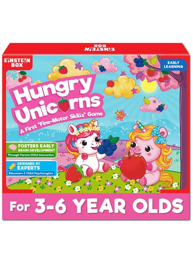 Einstein Box Einstein Box Hungry Unicorns Game for Kids 3+ Years Old | Toys & Gifts for Boys & Girls Ages 3,4,5,6 Years | Kids Games | Birthday Gift for Kids Ages 2,3,4,5 Years | Educational Toys |  - Image 1