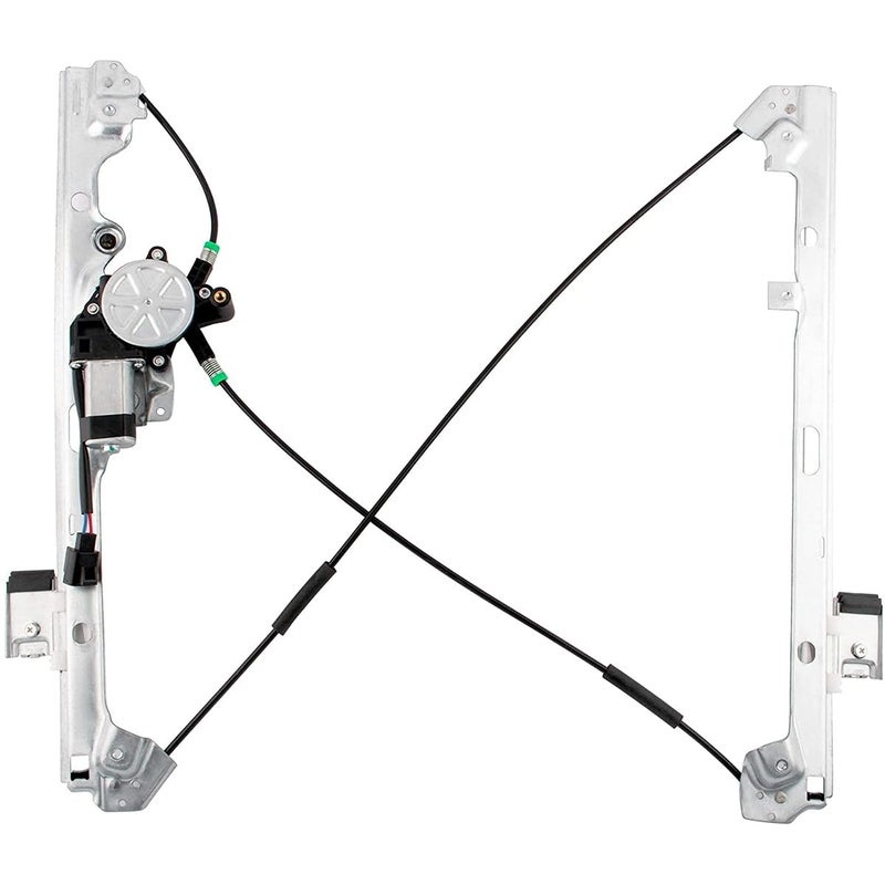 منظم نافذة الطاقة الجانبية اليمنى الأمامية YMAUGP 741645 مع محرك لشيvrolet Silverado Tahoe Avalanche Suburban 1999-2007 ولGMC Sierra Yukon XL ولCadillac Escalade ESV EXT 2002-2006