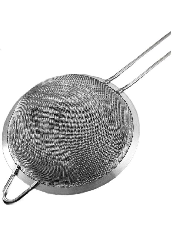 MAX COOK (Maxcook) 304 Stainless Steel Mesh Strainer 30 Mesh, Fine Mesh Colander For Oil And Flour, 10Cm Mccu7339 - Image 1