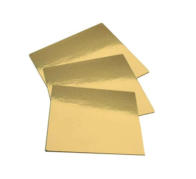 YNK Round Cake board, Cake Base Plate Cardboard for Pastries Cakes, 8 inch Diameter - Pack of 25 - Image 2