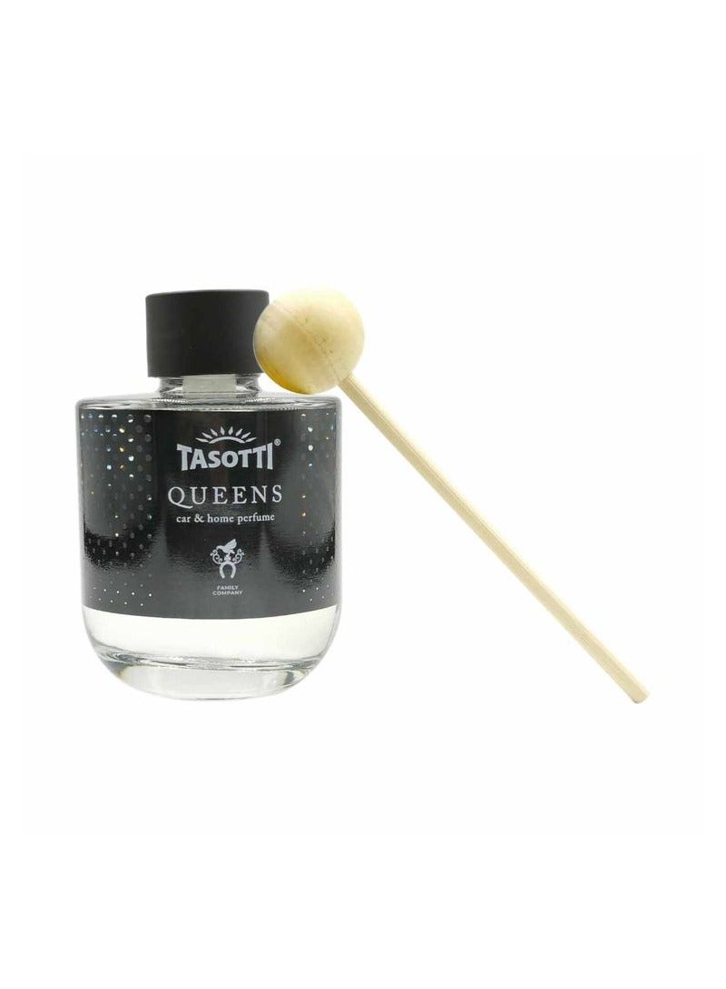 TASOTTI QUEENS Black Fragrance Car Home Perfume Car Air Freshener High Quality Smell 100 ml - Image 3