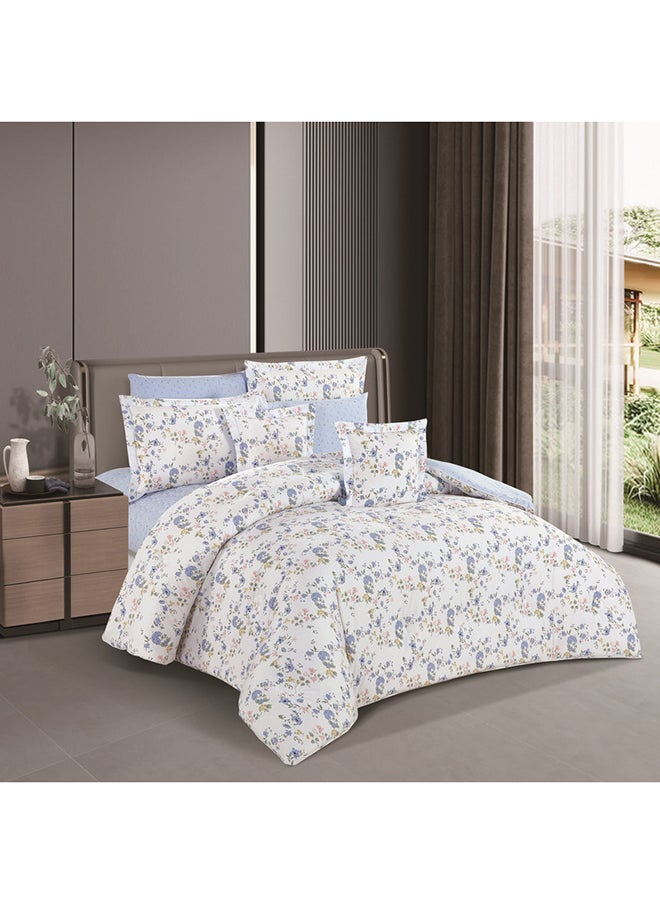 Horse Classic Comforter Set 100% Luxurious Cotton With A Floral Pattern 8 Pieces - pzsku/ZA021F9900DD93105D62DZ/45/_/1719920305/47d1a697-2c34-4c8a-a176-2a3939c7d5f2