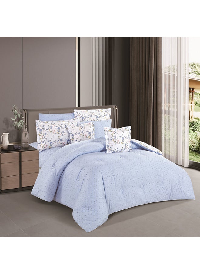 Horse Classic Comforter Set 100% Luxurious Cotton With A Floral Pattern 8 Pieces - pzsku/ZA021F9900DD93105D62DZ/45/_/1719920404/7390ce14-e218-43c6-ad3d-59b0e491ef1f