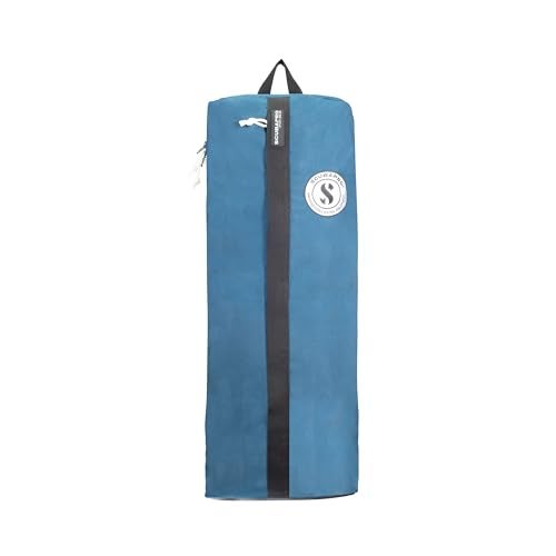 SCUBAPRO Sport 10 Dive Bag with Backpack Straps and Top Handle for Scuba Diving Gear Denim Blue Color Fabric - Image 3