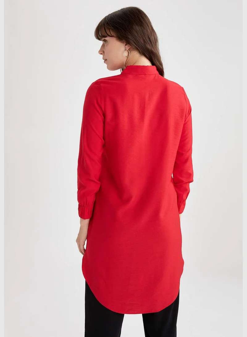 DeFacto Relax Fit Long Sleeve Woven Tunic