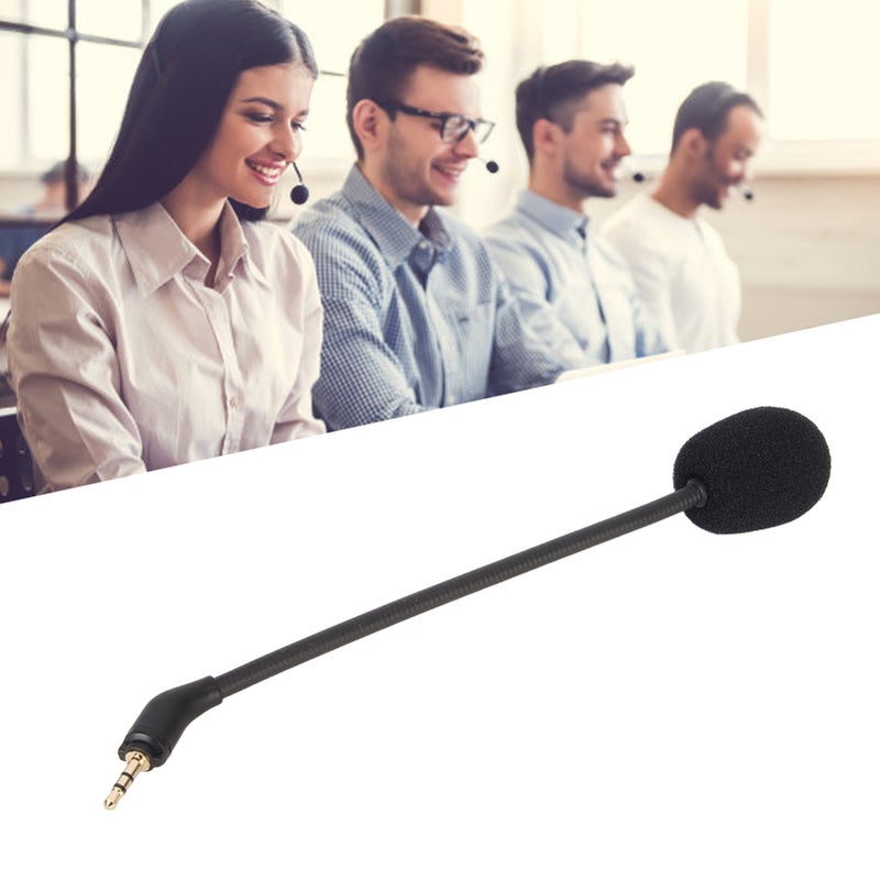 Mic Replacement Noise Reduction Plug and Play 2.5mm Detachable Boom Microphone for Logitech Astro A30 - Image 5