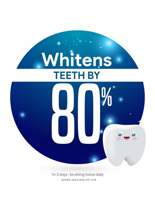 DENTE91 - Anti-Stain Expert Toothpaste For Stain Removal &Teeth Whitening | Protects Against Dental Caries & Strengthens Enamel | Reduces 63% Stains In Just 3 Days | 70G (Pack Of 1) - Image 1