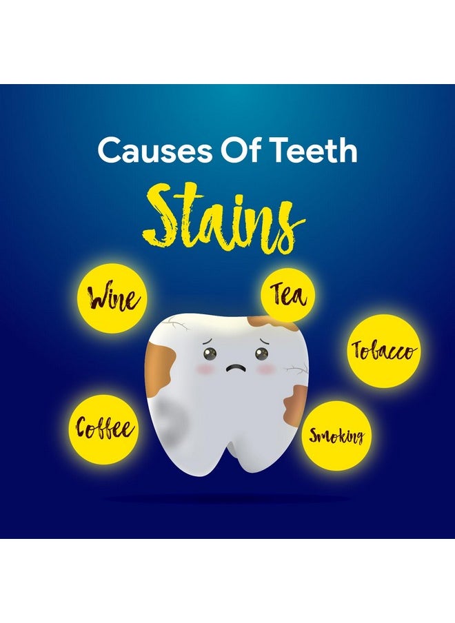DENTE91 - Anti-Stain Expert Toothpaste For Stain Removal &Teeth Whitening | Protects Against Dental Caries & Strengthens Enamel | Reduces 63% Stains In Just 3 Days | 70G (Pack Of 1) - Image 1