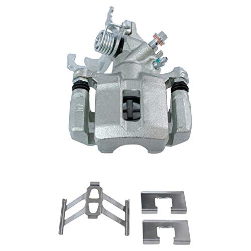 TRQ Rear Brake Caliper Set Brake Hose Compatible with 2003-2007 Honda Accord - Image 3