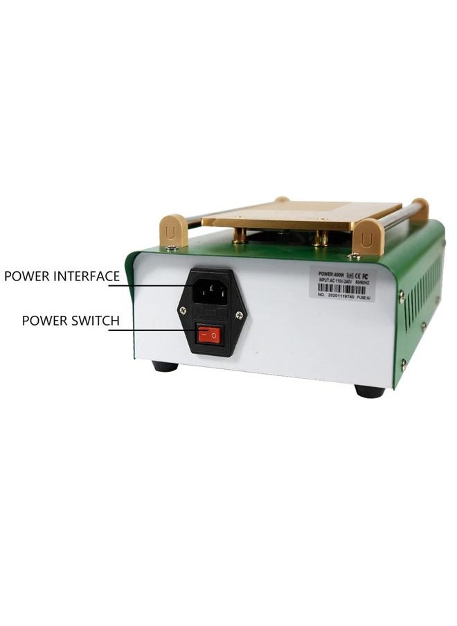 Replacement BST-B-856A AC 220V Electrical Vacuum Pump LCD Screen Separator, EU Plug