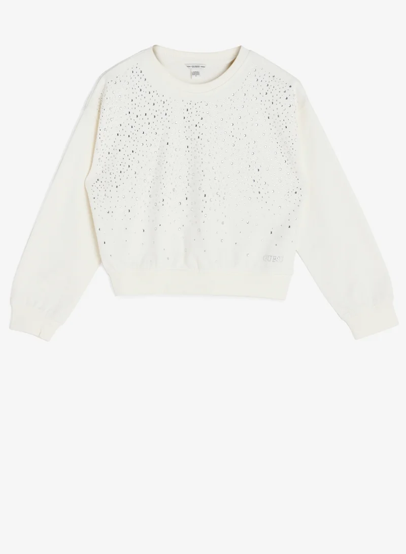 Guess Kids Oversize Long Sleeve Active Top
