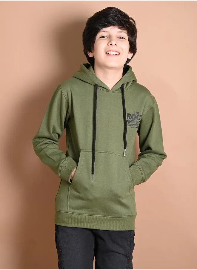 LILPICKS Solid Plain Full Sleeves Sweatshirt