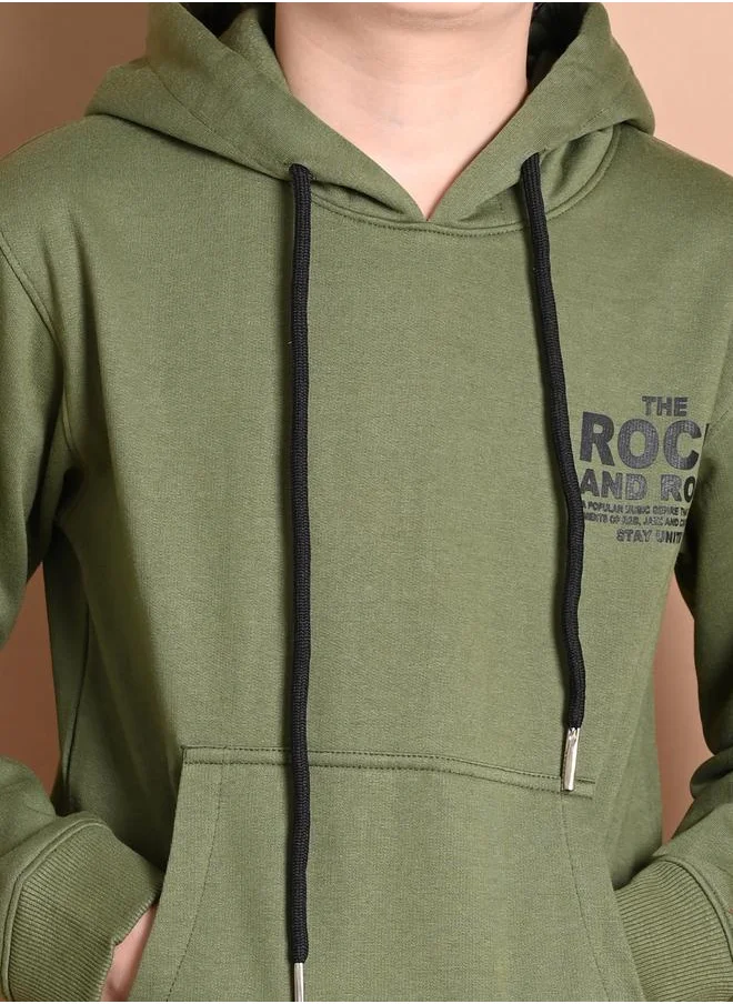 ليل بيكس Solid Plain Full Sleeves Sweatshirt