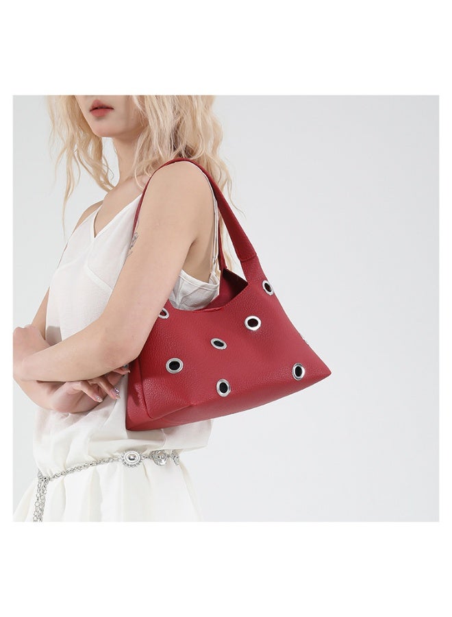 KUYING New Fashionable Simple Retro Underarm Bag  - Image 3