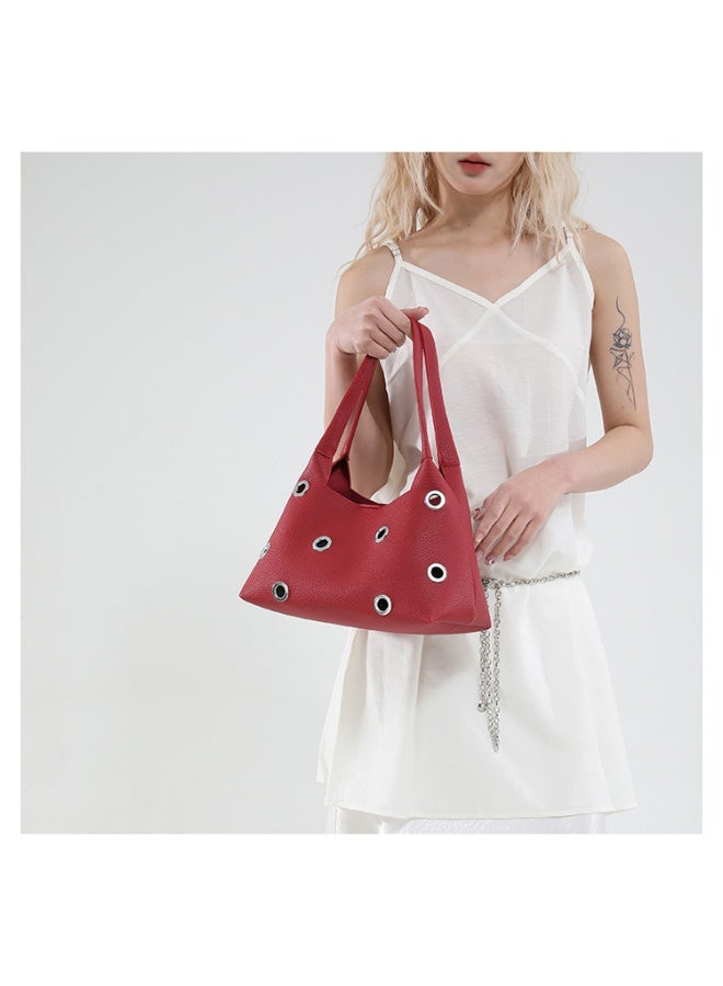 KUYING New Fashionable Simple Retro Underarm Bag  - Image 2