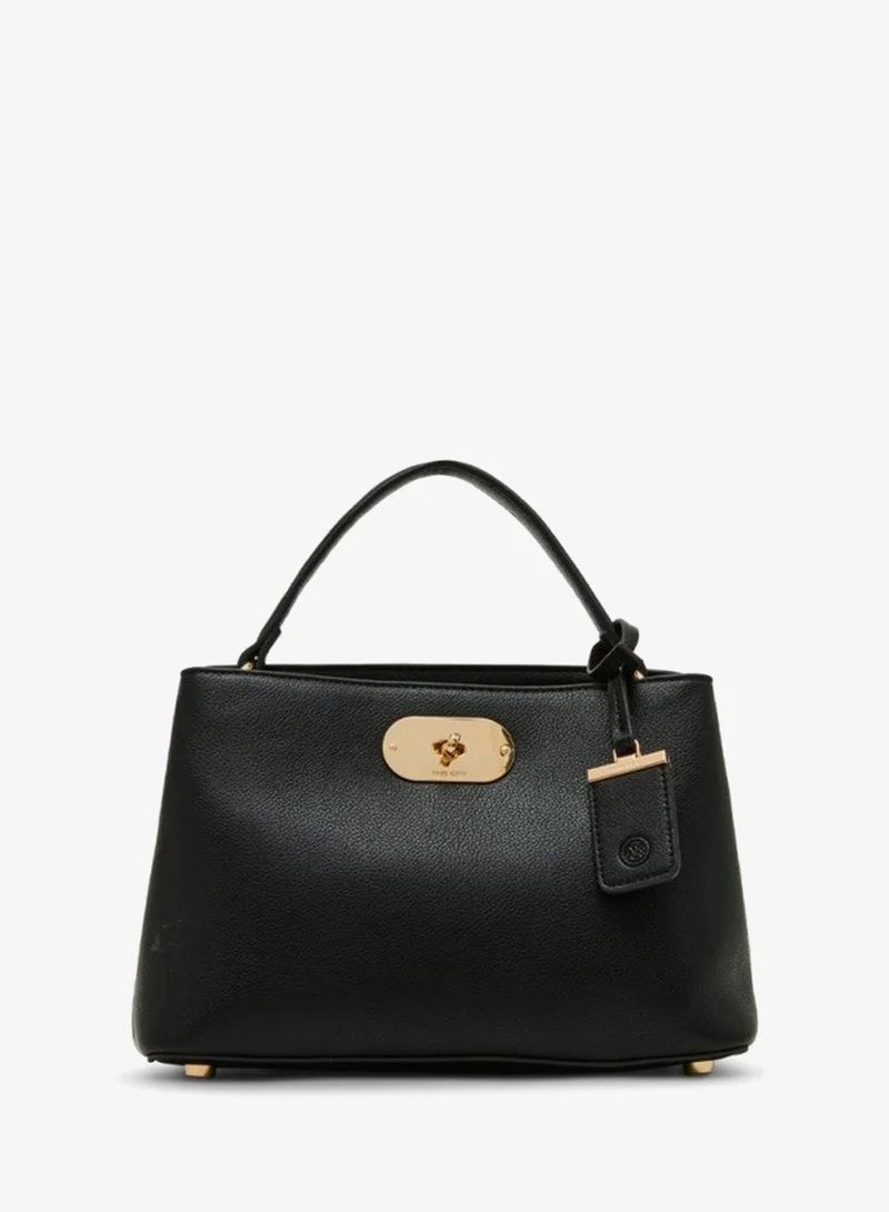 آن كلاين Anne Klein Textured Twist-lock Handheld Bag