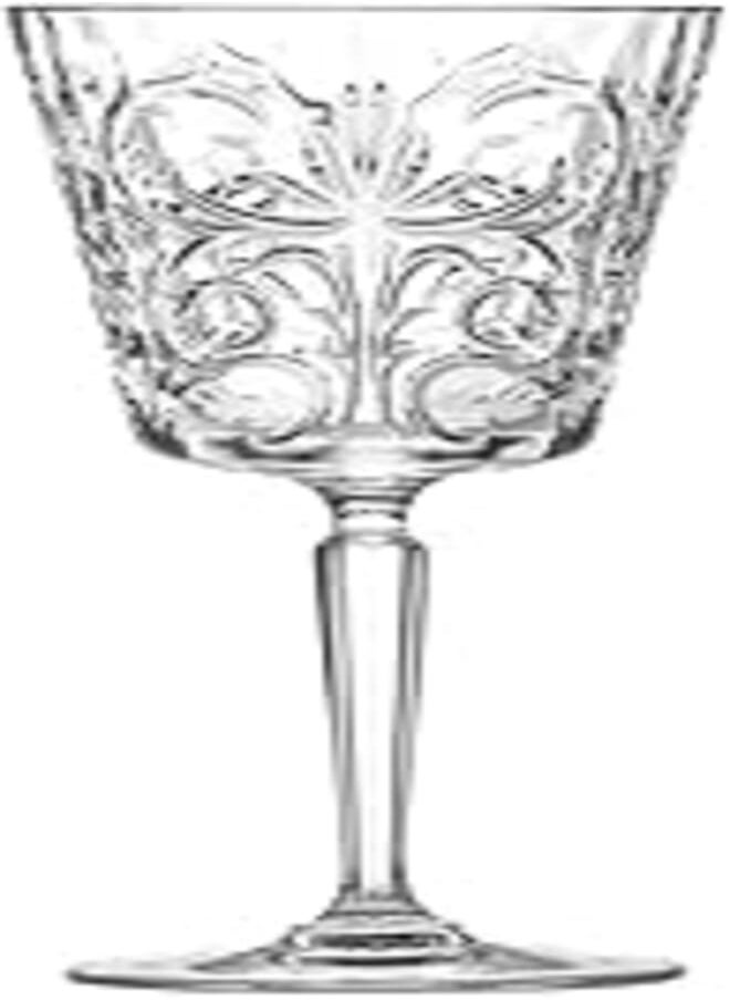 RCR RCR Glass Goblet Set, 6 Pieces - Clear 